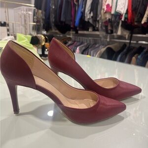 Kelly and Katie Burgundy Stiletto Heels